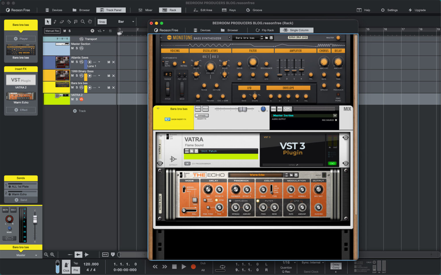 Modulation Rack Reason Free puts 15 legendary Reason devices inside your DAW for FREE ...
