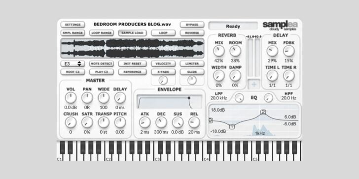 Cloudy Samples Samplea sampler plugin is FREE for a limited time Cloudy Samples Samplea
