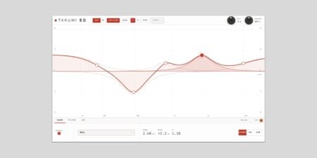 Okina Audio releases Takumi EQ, a FREE EQ and multiband saturator Takumi EQ