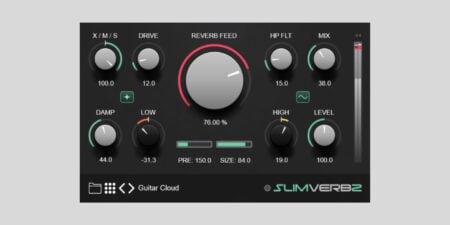 2B Played Music SlimVerb2 reverb plugin is FREE for a limited time