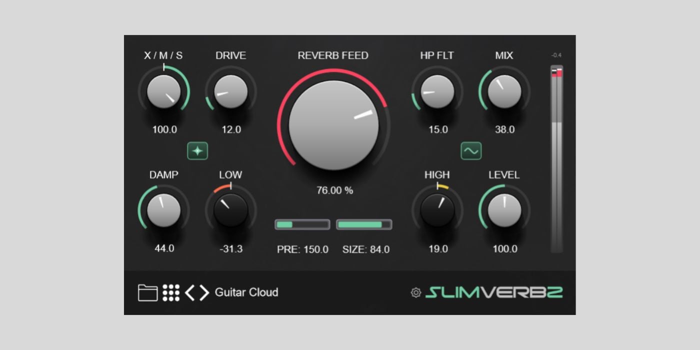 2B Played Music SlimVerb2 reverb plugin is FREE for a limited time