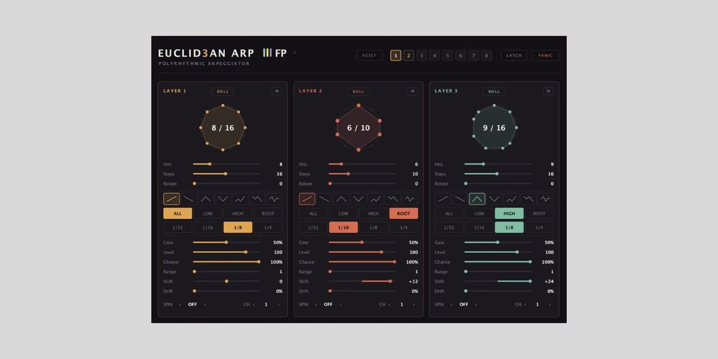 François Pé releases the FREE Euclid3an Arp plus two chord/arrangement tools for macOS