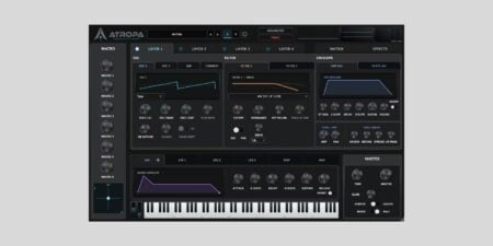 SoundRave’s Atropa is a FREE virtual analogue synth for macOS and Windows