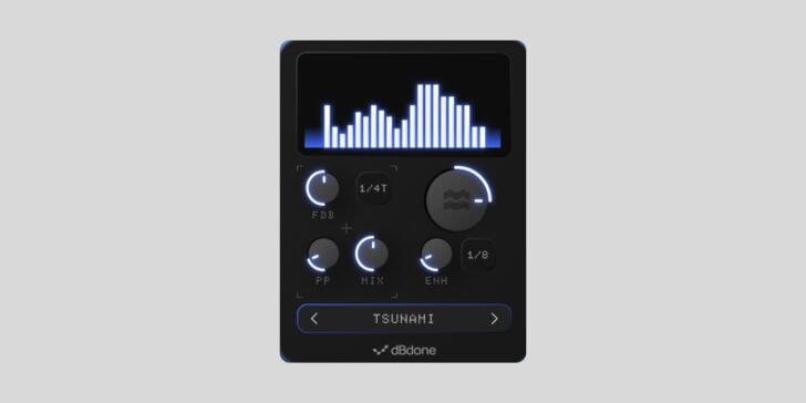 dBdone releases Wasser, a FREE liquid multiband delay plugin dBdone Wasser