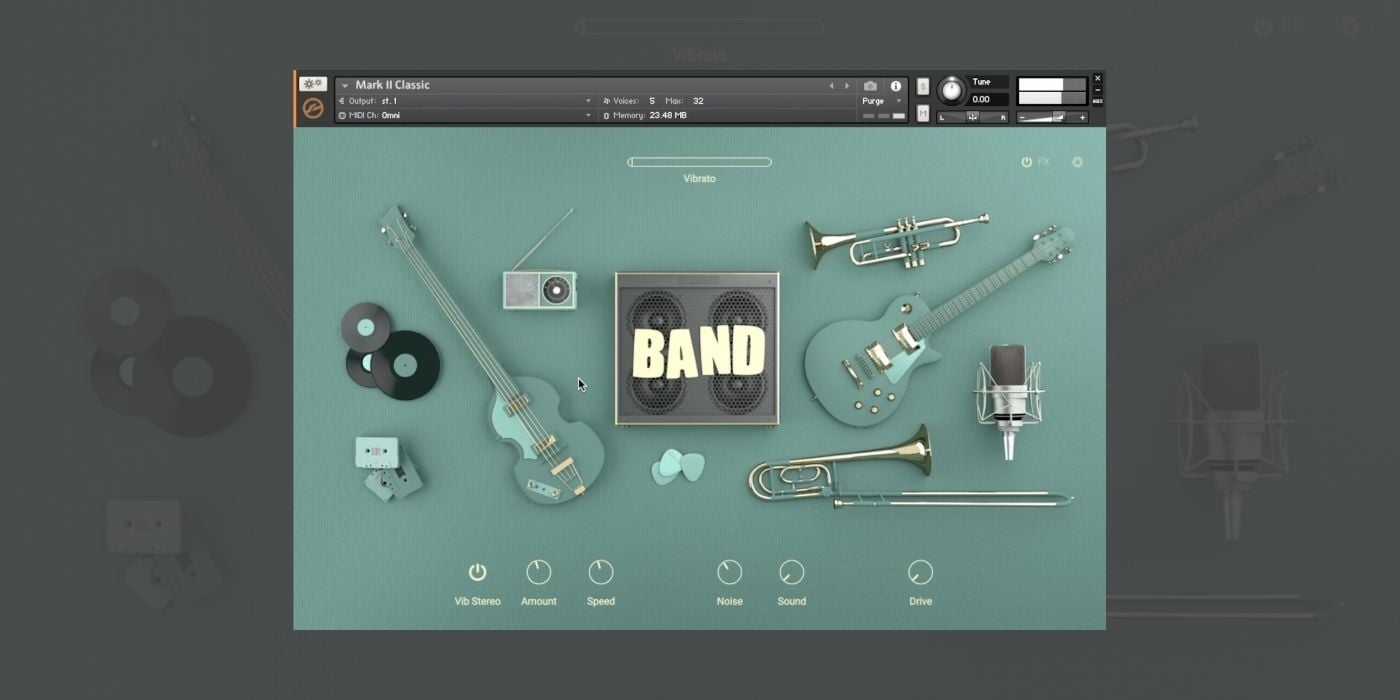 Native Instruments Kontakt Factory Selection 2, free Kontakt library interface