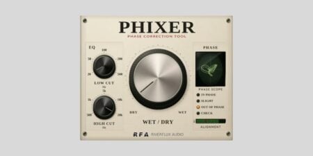 RiverFlux Audio releases PHIXER, a FREE phase correction plugin RiverFlux Audio PHIXER