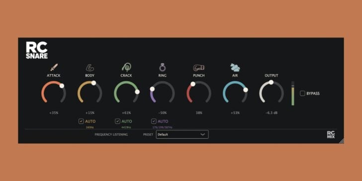 RC MIX releases $49 RC SNARE channel strip and offers RC RING for FREE RC SNARE