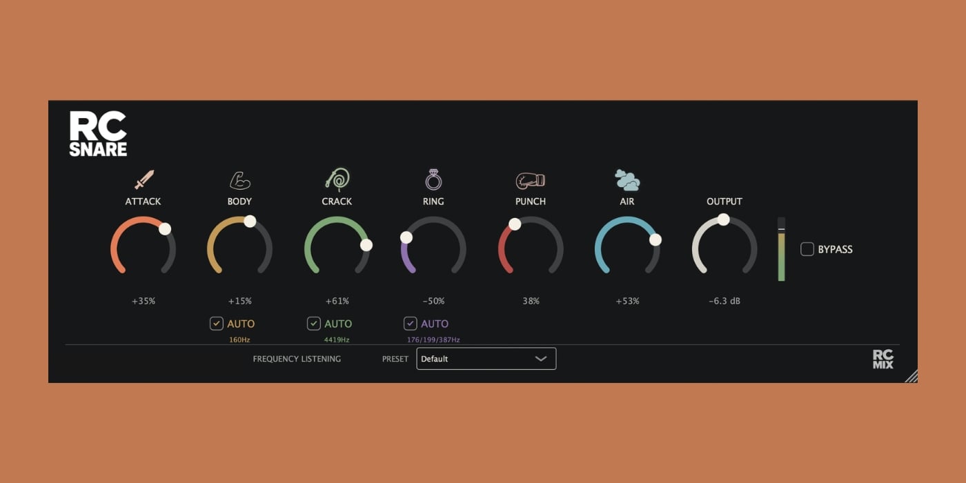 RC MIX releases  RC SNARE channel strip and offers RC RING for FREE
