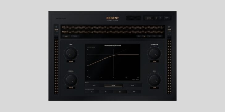 AZPEX Audio releases REGENT FREE clipper with ADAA and parallel processing REGENT